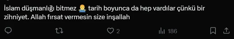 1786308293434.jpeg İslam'a ve Müslümanlara sosyal medyada hakaret yağdırdı: O hesaba soruşturma!-9