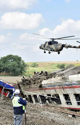 Çorlu'daki tren kazasının yeni görüntüleri ortaya çıktı