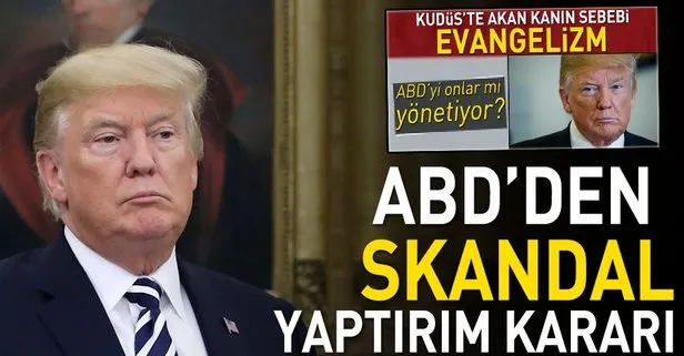 ABDden skandal yaptırım açıklaması