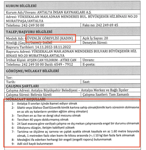 iskur-8310-tl-maasla-40-yas-alti-guvenlik-kamu-personeli-alimi-basvurular-icin-son-4-gun-kpss-sarti-yok-lise-m-1668517026090.png Başvurular için SON 3 GÜN! KPSS şartı yok! Lise mezunu olmak yeterli... İŞKUR 8.310 TL maaşla 40 yaş altı GÜVENLİK KAMU PERSONELİ alımı!-2
