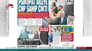 Psikopat aileye CHP sahip çıktı!