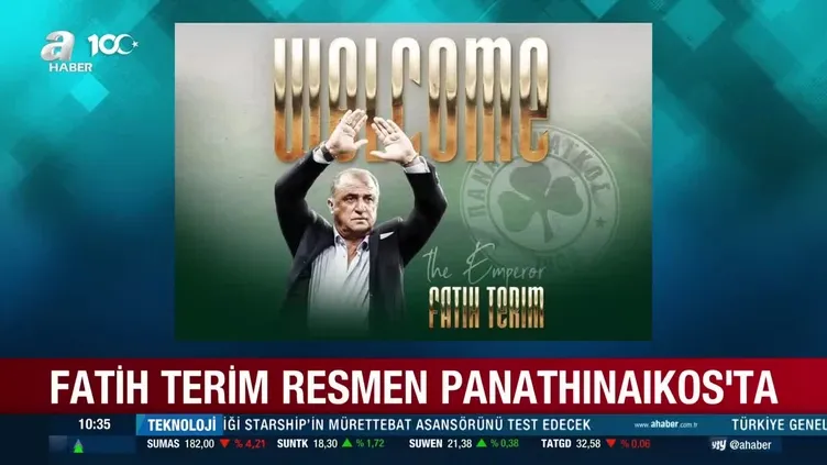Fatih Terim resmen Panathinaikos’ta