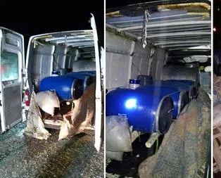 3 ton patlatıcıyla son anda ele  geçirildi!