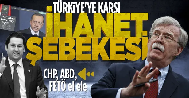 ABD ve FETÖ'den ihanet ittifakı! 'Türk Demokrasi Projesi' adı altında Türkiye ve Başkan Erdoğan'ı hedef aldılar