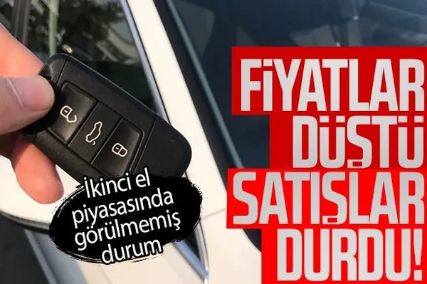 resmen durdu ikinci el araba