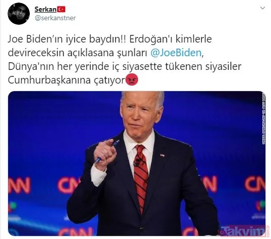 Başkan Erdoğan'ı ve Türkiye'yi küstahça hedef alan ABD'li Joe Biden'a tepki yağdı! - 21