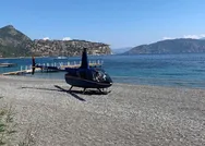 Muğla Marmaris Kumlubük Koyuna helikopter inmesi sonrası Sivil Havacılık Genel Müdürlüğü harekete geçti