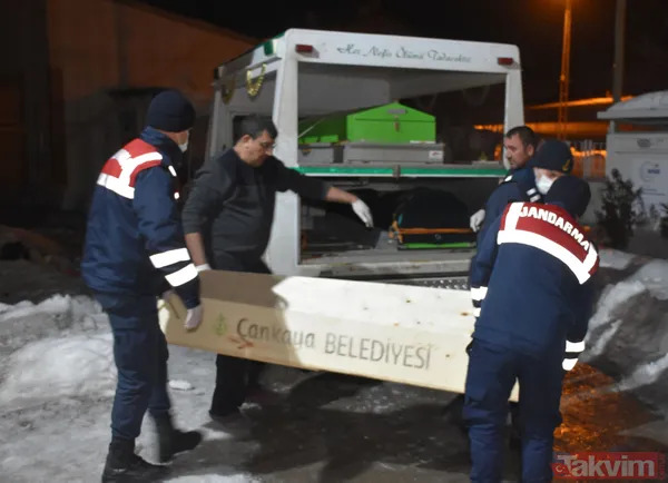Vahşet evi! Baba parçalanmış oğlu ise çıplak ve donmuş halde bulundu - 5