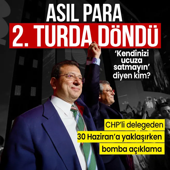 CHPnin şaibeli 38. Olağan Kurultayı için yeni iddia: Asıl para 2. turda döndü! Oy için para teklif eden isim kim?