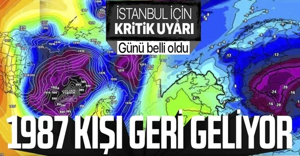 SON DAKİKA: İstanbul’a kar yağacak mı? İstanbul’a kar ne zaman yağacak? 1987 kışı geliyor