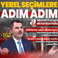 Cumhur İttifakı İstanbul Büyükşehir Belediye Başkan Adayı Murat Kurum’dan canlı yayında flaş açıklamalar