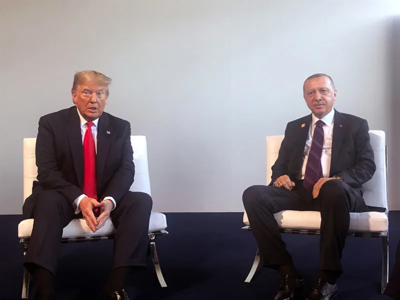 Başkan Recep Tayyip Erdoğan ve ABD Başkanı Donald Trump (Takvim Foto Arşiv)