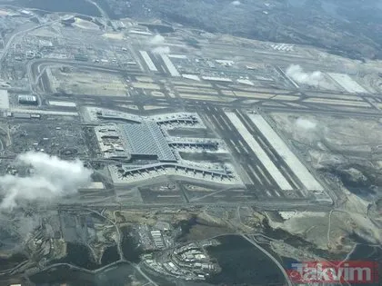 Yeni Havalimanı’nın son hali görüntülendi! İşte Yeni Havalimanı’nın havadan görünümü