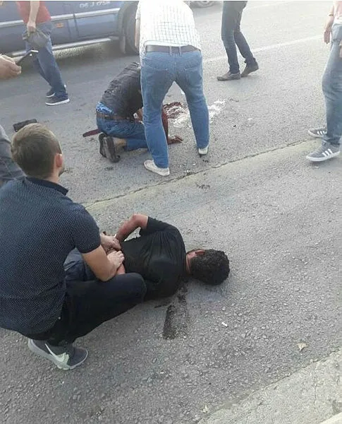 Ankara'da bıçaklı dehşet! Şeytanım dedi saldırdı-1