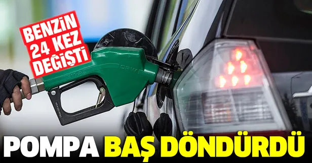 Pompa baş döndürdü: Benzin 51 günde 24 kez değişti