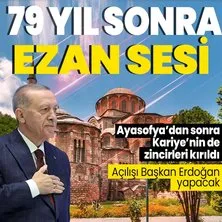 Fetih mirası Ayasofya’dan sonra Kariye Camii de ibadete açılıyor! 79 yıl sonra bir ilk | Başkan Erdoğan da katılacak