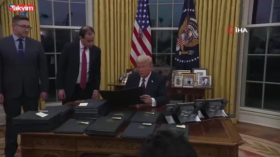 Amerika Birleşik Devletleri'nin 47. Başkanı Donald Trump göreve başladı