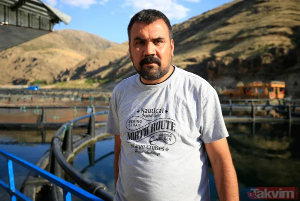 Elazığ'da Fırat Nehri üzerinde yetiştirilen alabalık ve Türk somonu 30 ülkeye ihraç ediliyor - 3