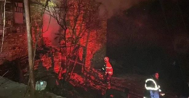 İzmir’de ev yandı! Yalnız yaşayan yaşlı kadın yanarak öldü