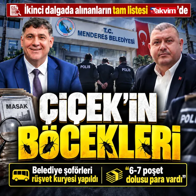 Menderes Belediyesine rüşvet soruşturmasında ikinci dalga: Masada 6-7 poşet para vardı!