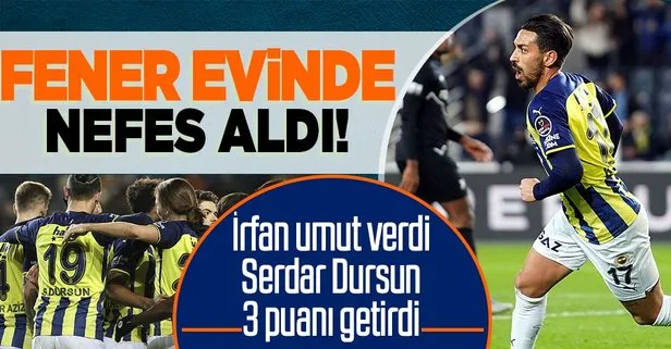 Fenerbahçe evinde Altay’I 2-1 yendi | MAÇ SONUCU