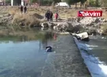 Nehirde erkek cesedi bulundu