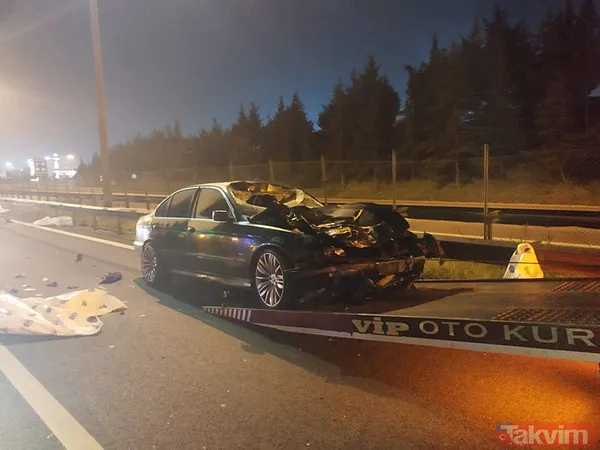 TEM'de bir ailenin yok olduğu kazada kahreden detaylar! Geriye sadece nikah karesi kaldı... | Vahim iddia: "Otobüs otoyolda indirdi" - 1