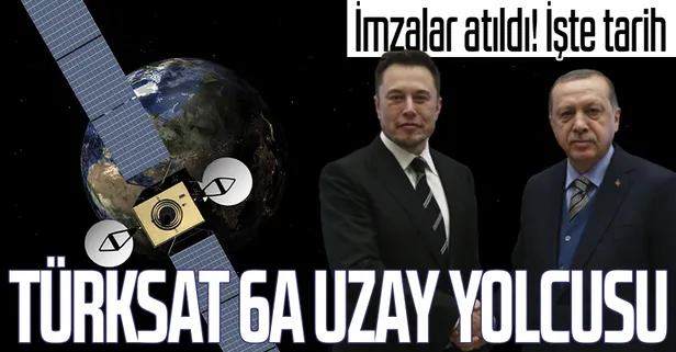 İmzalar atıldı: İlk milli haberleşme uydusu Türksat 6A'yı Space X fırlatacak
