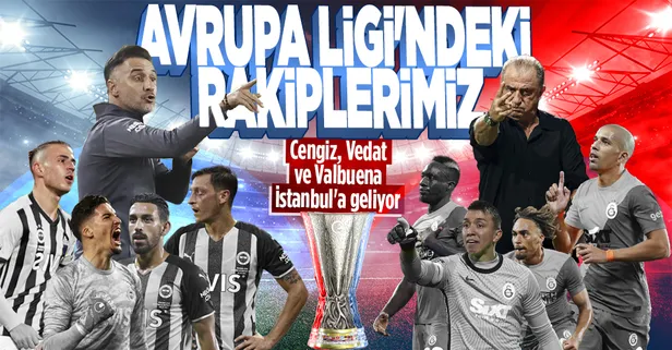 SON DAKİKA: UEFA Avrupa Ligi'nde Fenerbahçe ve Galatasaray'ın rakipleri belli oldu
