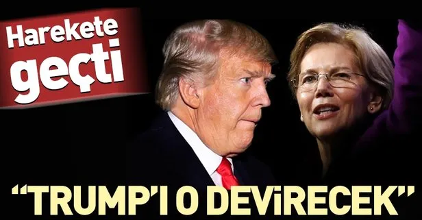 Trump’ı devirecek isim Elizabeth Warren harekete geçti!