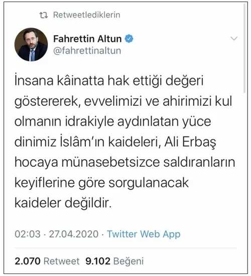 Prof. Dr. Ali Erbaş’a büyük destek! Ankara ve İzmir baroları Kur’an-ı Kerim’de yer alan ayetlere hakaret etti-8