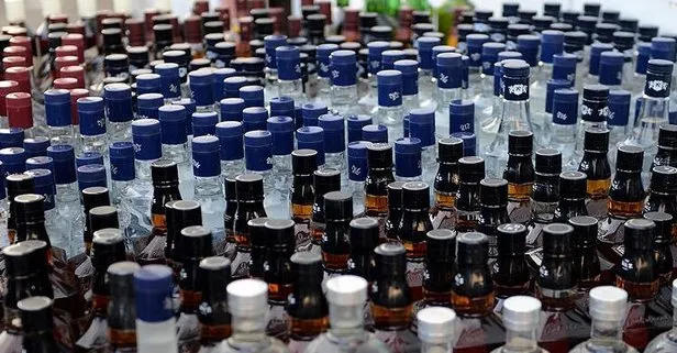 Hatay'da sahte içki operasyonu: Tam 410 litre...