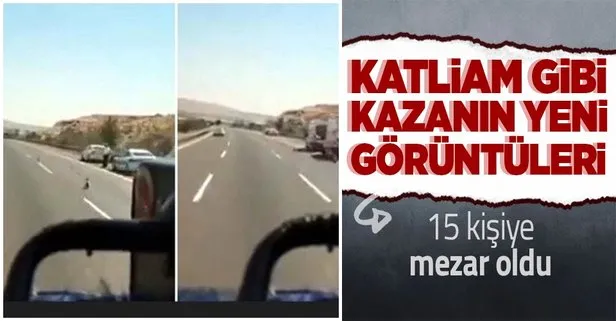 SON DAKİKA: Gaziantep’teki katliam gibi kazadan 20 dakika öncesine ait görüntüler ortaya çıktı!
