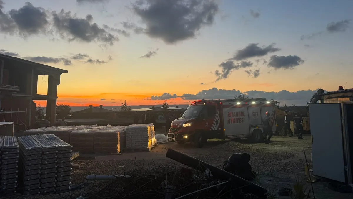 İstanbul Büyükçekmece’de inşaatta toprak kayması: 1 işçi hayatını kaybetti, 3 kişi gözaltında