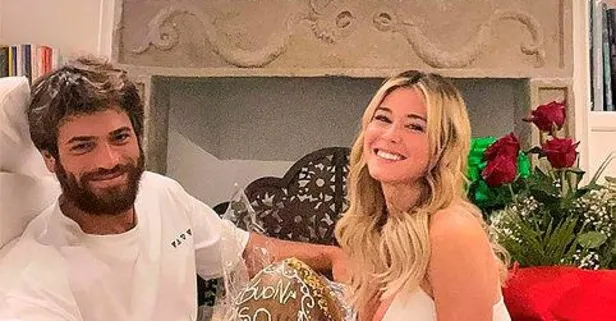 Diletta Leotta ile Can Yaman cephesinden şok gelişme! Roma kulübünün başkan yardımcısıyla dudak dudağa