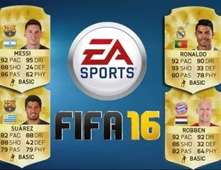 FIFA 16'nın en iyi 50 futbolcusu açıklandı