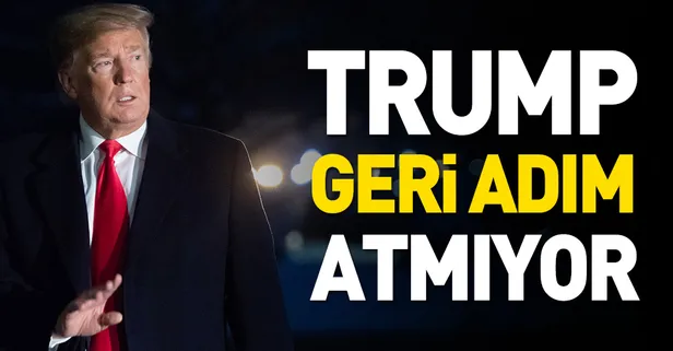 "Trump'ın Suriye'den çekilme kararında geri adım yok"