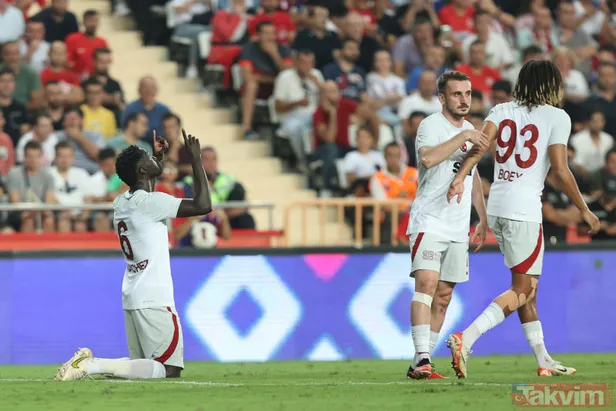 Galatasaray Antalyaspor’u 2-0 mağlup etti!