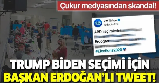 SON DAKİKA: Alman medyasından skandal tweet: ABD seçimlerine bile ’Erdoğan’lı manşet attılar