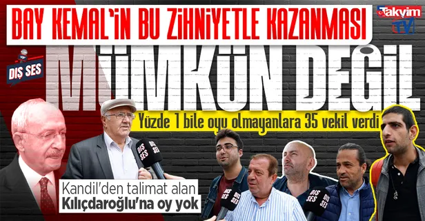 8'li koalisyonun adayı CHP'li Kemal Kılıçdaroğlu'na Kadıköy'de terör tepkisi: "Kandil'den emir alırsan bu vatandaş sana oy vermez"
