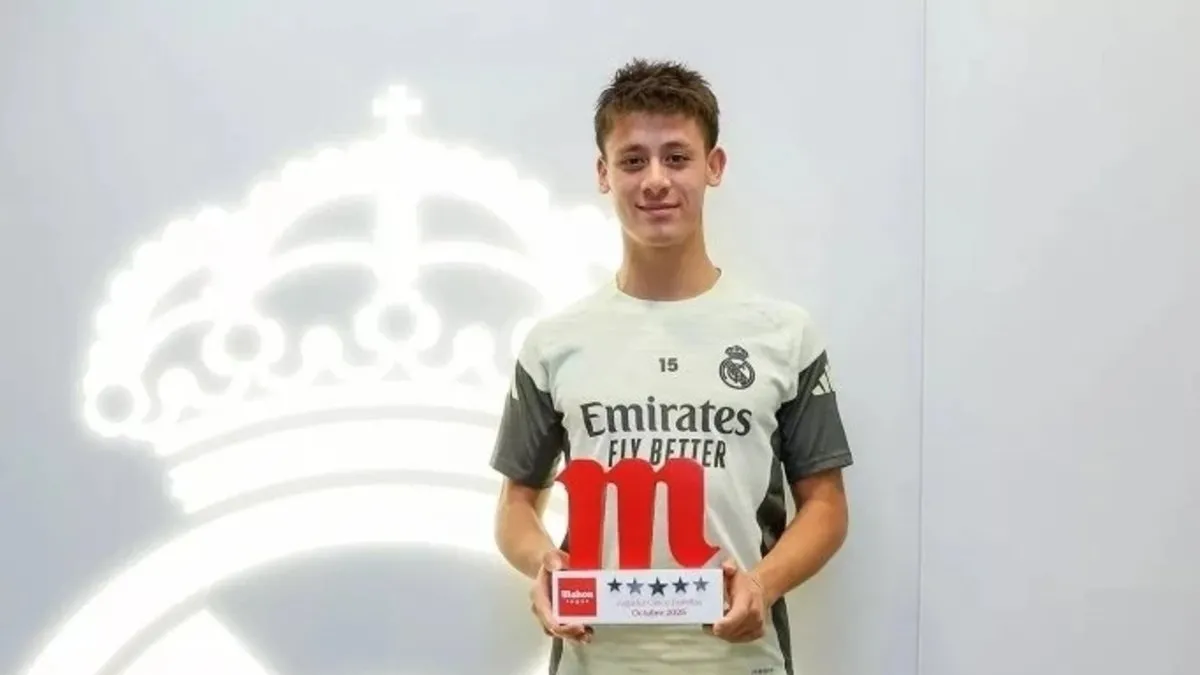 Real Madrid'de ayın futbolcusu Arda Güler