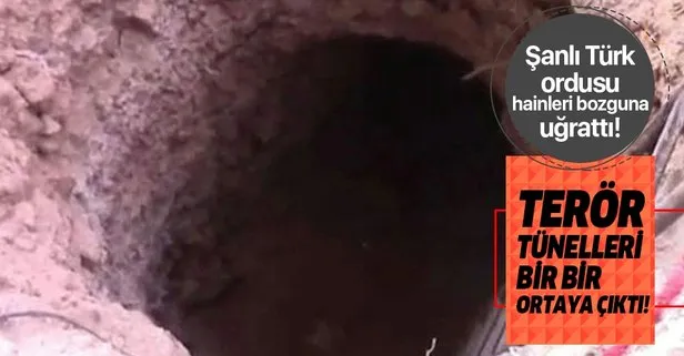 PKK/YPG’nin Tel Abyad’da kazdığı tüneller bir bir ortaya çıkıyor!