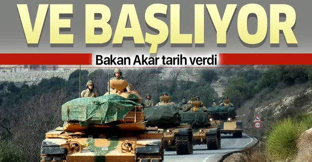 Son dakika Bakan Akar açıkladı: Müşterek kara devriyesi 8 Eylül’de başlayacak