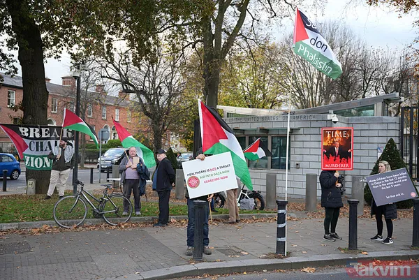 İrlanda'da Filistin için ulusal yürüyüş düzenlendi: "Gazze adalete aç" - 3