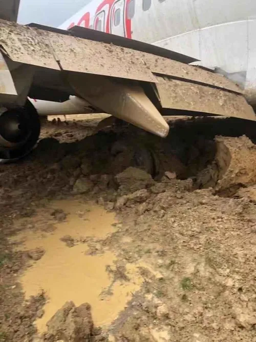 Son dakika: Sabiha Gökçen'de Pegasus Havayollarına ait uçak pistten çıktı! Yolcular böyle tahliye edildi-7