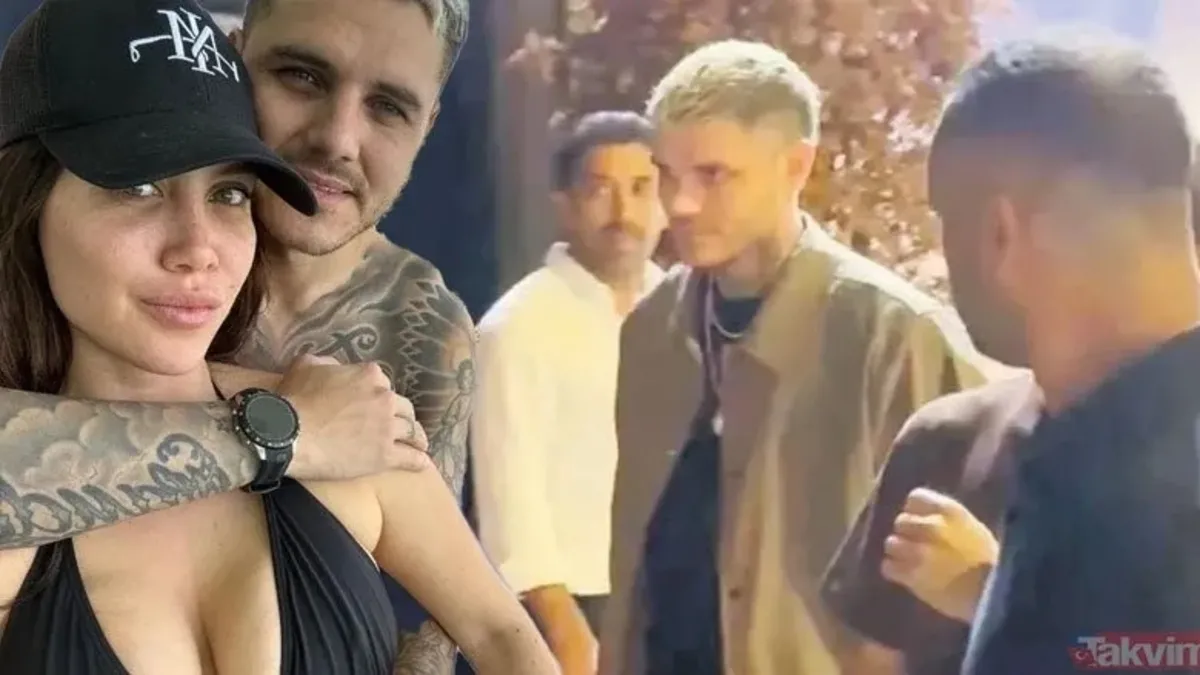 Mauro Icardi kendini gecelere attı!