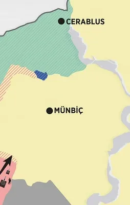 PYD/PKK'dan Münbiç'te "bayrak oyunu"