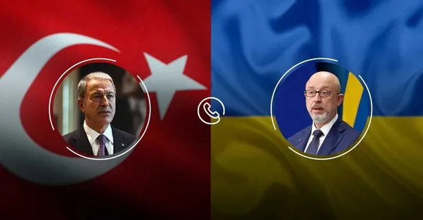 Bakan Akar Ukrayna Savunma Bakanı Oleksii Reznikov ile görüştü