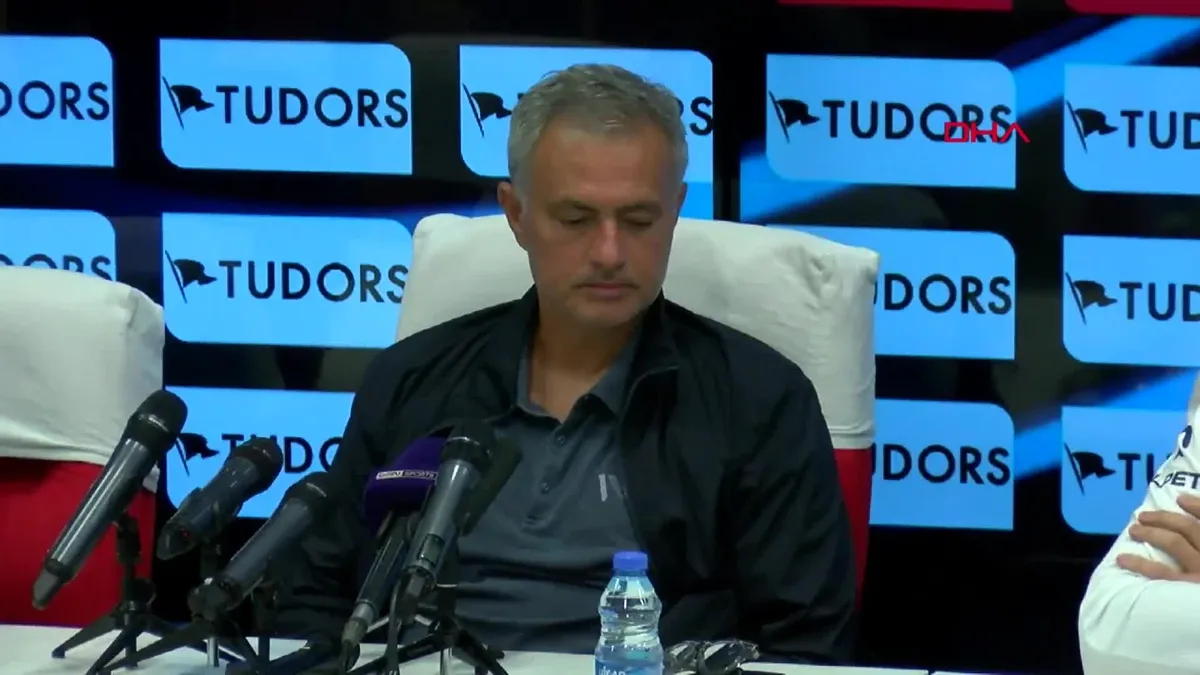 Jose Mourinho'dan maç sonrası açıklamalar