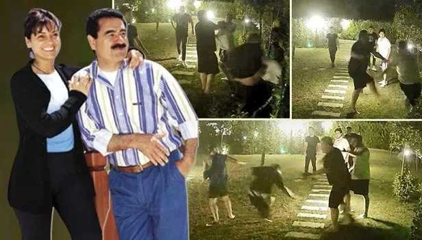 Tatlıses'in eski eşi Derya Tuna'yı karakolluk eden site içindeki öldüresiye kavga kamerada! Görüntüler ortaya çıktı! İşte o anlar...